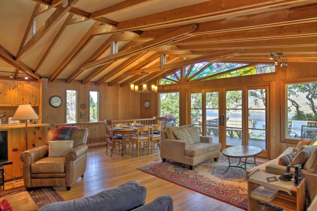 Hillside Home With Deck And Views Of Tomales Bay! Inverness Kültér fotó