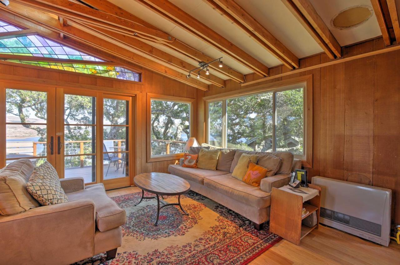 Hillside Home With Deck And Views Of Tomales Bay! Inverness Kültér fotó
