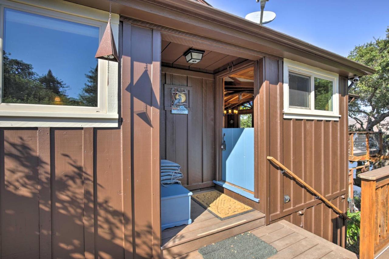 Hillside Home With Deck And Views Of Tomales Bay! Inverness Kültér fotó